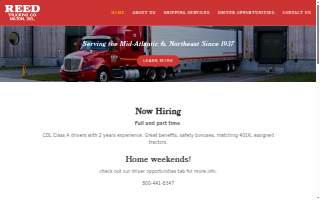 Reed Trucking Co of Milford