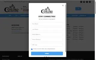 Concord Pet Foods & Supplies of Newark website