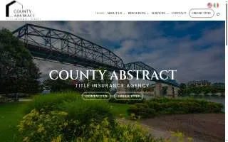 County Abstract website
