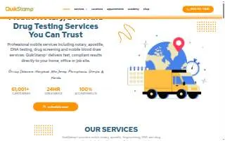 QuikStamp website