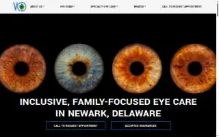 Vision Center of Delaware website