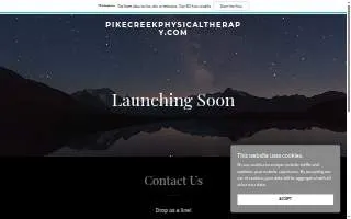 Pike Creek Physical Therapy website