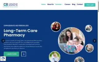 Chesapeake Regional Rx website