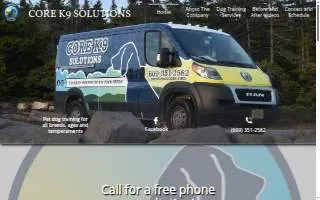 Core K9 Solutions LLC of Pike Creek Valley website