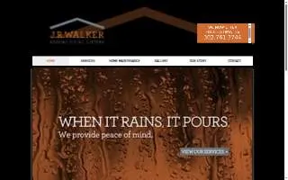 Roofer | Hockessin DE Contractor | J. R. Walker Roofing website
