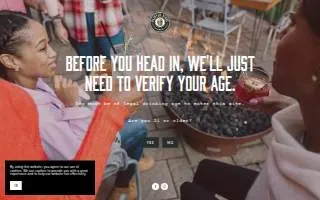 Painted Stave Distilling website