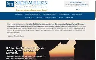 Spicer-Mullikin Funeral Homes & Crematory of Glasgow website