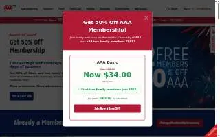 AAA Wilmington website