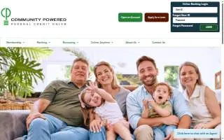 Community Powered Federal Credit Union of Wilmington website