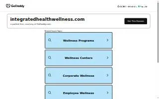 Integrated Health & Wellness Services, LLC of Wilmington website