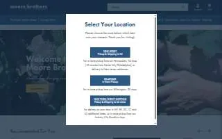 Moore Brothers Wine Company Delaware website
