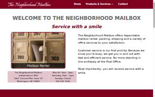 Neighborhood Mailbox