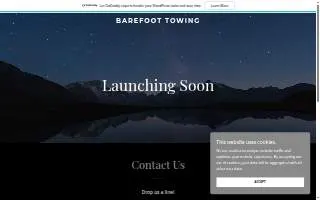 Barefoot Towing website