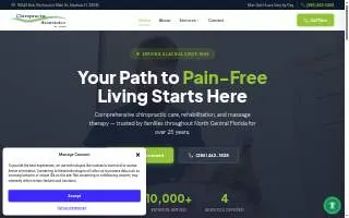 Chiropractic Associates of Alachua website