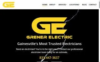 Grener Electric of Alachua website