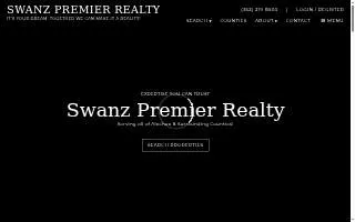 Swanz Premier Realty website