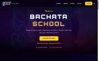 Bachata Sensual Orlando website
