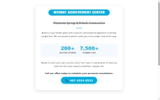 Weight Achievement Center