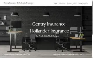 Gentry Insurance Agency - A Hilb Group Company website