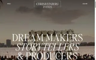 Chris Weinberg Events website