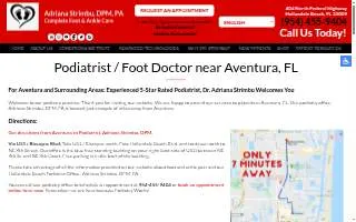 Complete Foot & Ankle Care: Adriana Strimbu, DPM website
