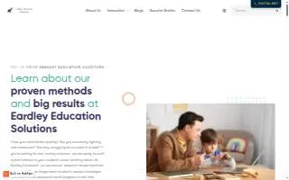 Eardley Education Solutions – Aventura Learning Hub website