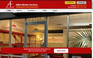 Atline Electric Services of Bartow website