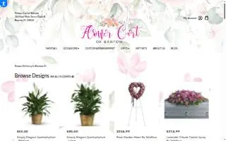 Flower Cart of Bartow website