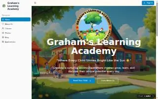 Graham's learning Academy LLC website