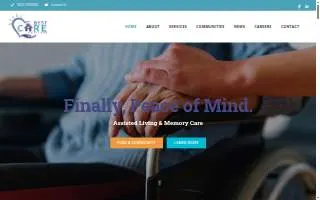 Best Care Senior Living at Port Richey website