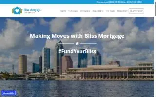 Bliss Mortgage LLC of Bayonet Point website