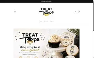 Claras custom cakes website