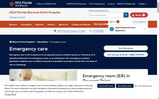 HCA Florida Bayonet Point Hospital Emergency Room