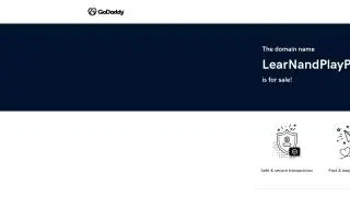 Learn and Play Preschool website