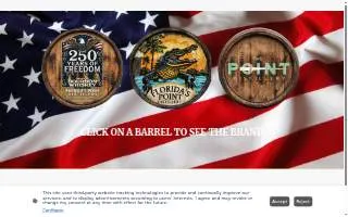 The Point Distillery website