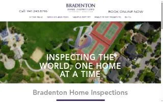 Bradenton Home Inspections website