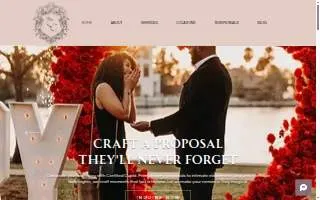 Certified Cupid Proposals & Picnics website