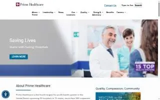 PrimeHealth Urgent Care - Bradenton website