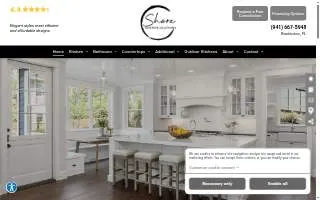 Shore Interior Solutions website