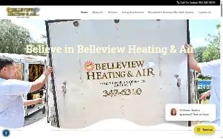 Belleview Heating & Air Inc website