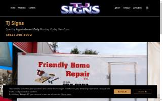 TJ Signs, Screen Printing and Embroidery