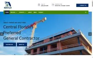 Bayco Contracting FL of Bloomingdale website