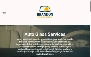 Brandon Glass Shop website