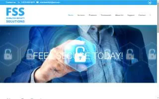 Federated Security Solutions Inc._Tampa HD Security Cameras website