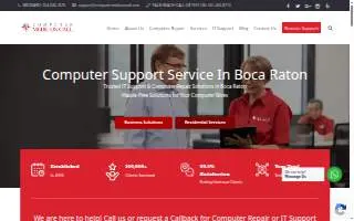 Computer Medic On Call website