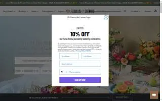 Flowers of Boca website