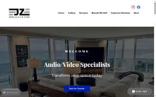 JZ Home Audio & Video of Boca Raton website