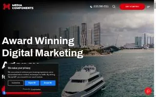 Media Components website