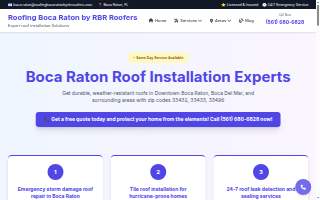 Roofing Boca Raton by RBR Roofers
