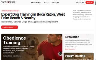 WooF Dogs - Dog Training & Canine Behavior Consultants